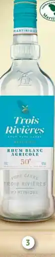 Intermarché TROIS RIVIÈRES Rhum blanc agricole offre