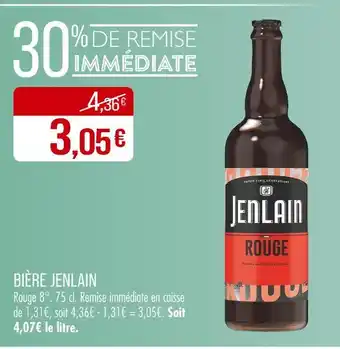 Match JENLAIN Bière offre