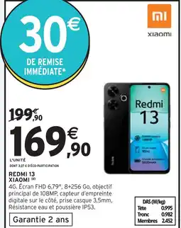 Intermarché Xiaomi Redmi 13 offre