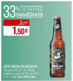 Match BROOKLYN BREWERY Bière offre