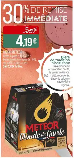Match METEOR Blonde de garde offre