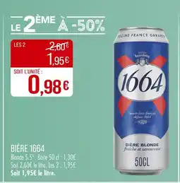 Match 1664 Bière offre