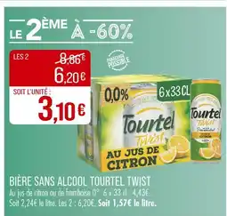 Match TOURTEL TWIST Bière sans alcool offre