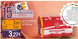 Match Kalinsbourg Bière offre