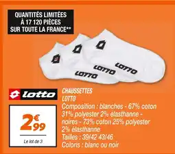 lotto Chaussettes