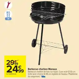 Carrefour Market Barbecue charbon manaus offre