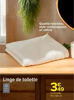 Carrefour Market Linge de toilette offre