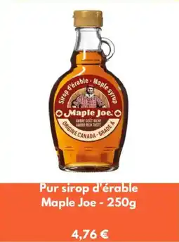 Franprix Pur sirop d'érable maple joe offre