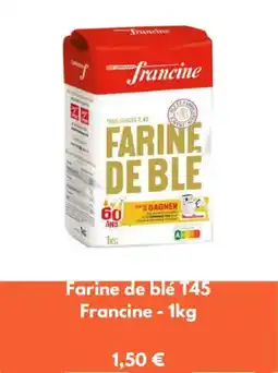 Franprix Farine de blé t45 francine offre