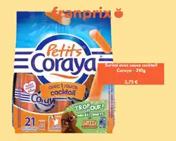 Franprix Surimi avec sauce cocktail coraya offre