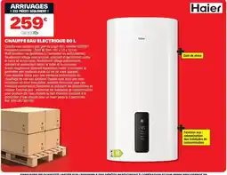Brico Dépôt HAIER Chauffe eau electrique offre