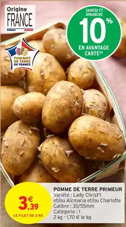 Intermarché Contact Pomme de terre primeur offre
