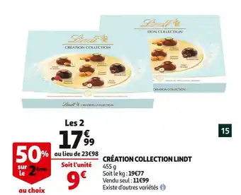 Lindt création collection