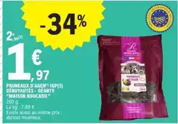 E.Leclerc Roucadil - pruneaux d'agen offre