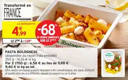Intermarché Contact Pasta bolognese offre
