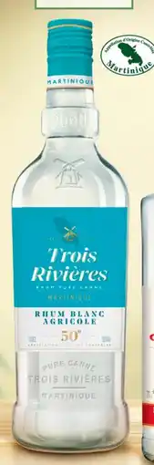 Intermarché Contact Rhum blanc agricole trois rivières offre