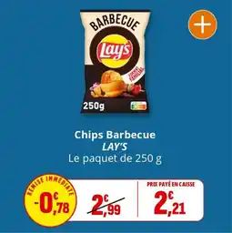 Coccimarket Chips barbecue lay's offre
