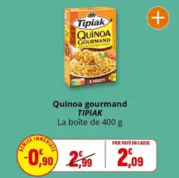 Coccimarket Quinoa gourmand tipiak offre