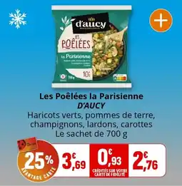 Coccimarket Les poêlées la parisienne d'aucy offre