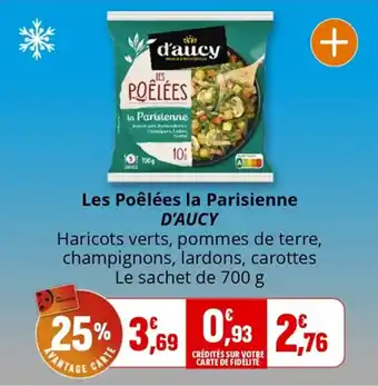 Coccimarket Les poêlées la parisienne d'aucy offre