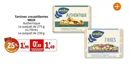 Tartines croustillantes wasa
