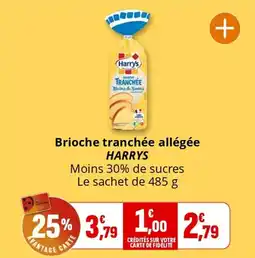 Coccimarket Brioche tranchée allégée harrys offre