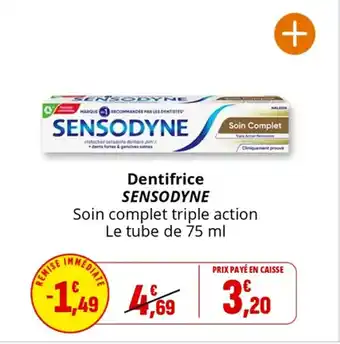 Coccimarket Dentifrice SENSODYNE offre