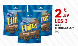 Hmarket Flipz chocolat lait offre