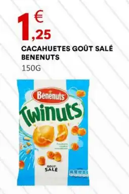 Cacahuetes goût salé benenuts
