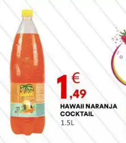 Hawaii naranja cocktail