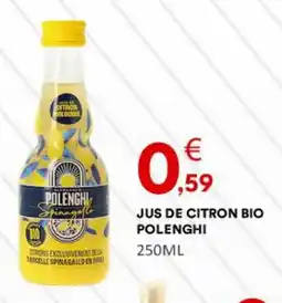 Hmarket Jus de citron bio polenghi offre