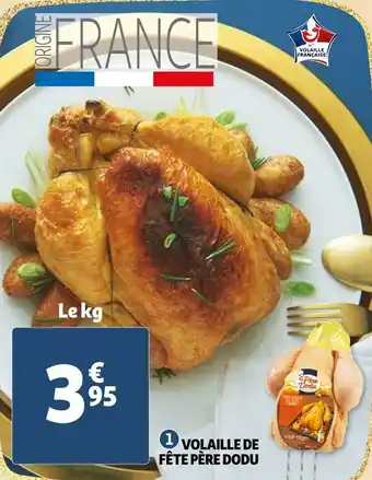Auchan Père dodu volaille de fête offre