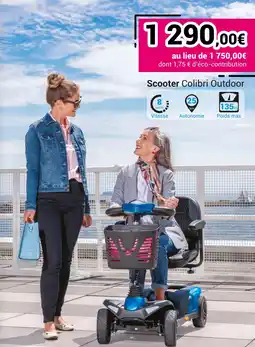 Technicien de Santé Scooter Colibri Outdoor offre