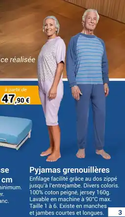 Technicien de Santé Pyjamas grenouillères offre