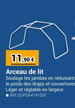 Technicien de Santé Arceau de lit offre