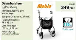 Technicien de Santé Mobio Déambulateur offre