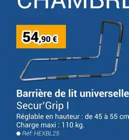 Technicien de Santé Hexa Barrière de lit universelle offre