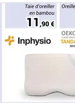 Technicien de Santé Inphysio Taie d’oreiller en bambou offre