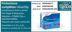 Technicien de Santé Hexa Protections complètes HexaSlip offre