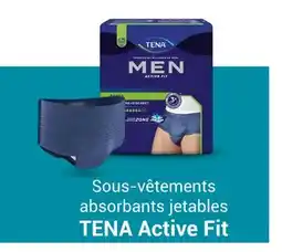 Technicien de Santé TENA Sous-vêtements absorbants jetables TENA Active Fit offre