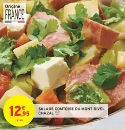 Intermarché Contact Salade comtoise du mont rivel chazal offre
