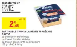 Intermarché Contact Tartinable thon à la méditerranéenne baltic offre