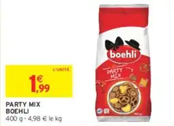 Intermarché Contact Party mix boehli offre