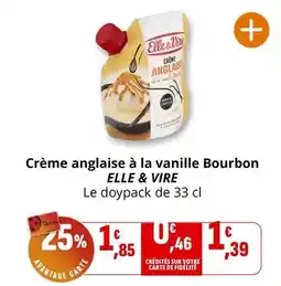 Elle & vire - crème anglaise à la vanille bourbon