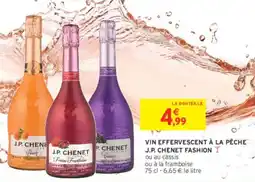 Intermarché Contact Vin effervescent à la pêche j.p. chenet fashion offre