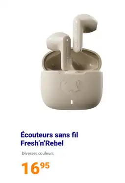 Action Écouteurs sans fil Fresh'n'Rebel offre