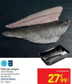 METRO Filet de maigre offre