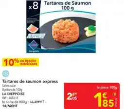 METRO Tartares de saumon express offre