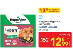METRO HAPPYVORE Nuggets végétaux offre