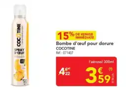 METRO Bombe d'œuf pour dorure cocotine offre